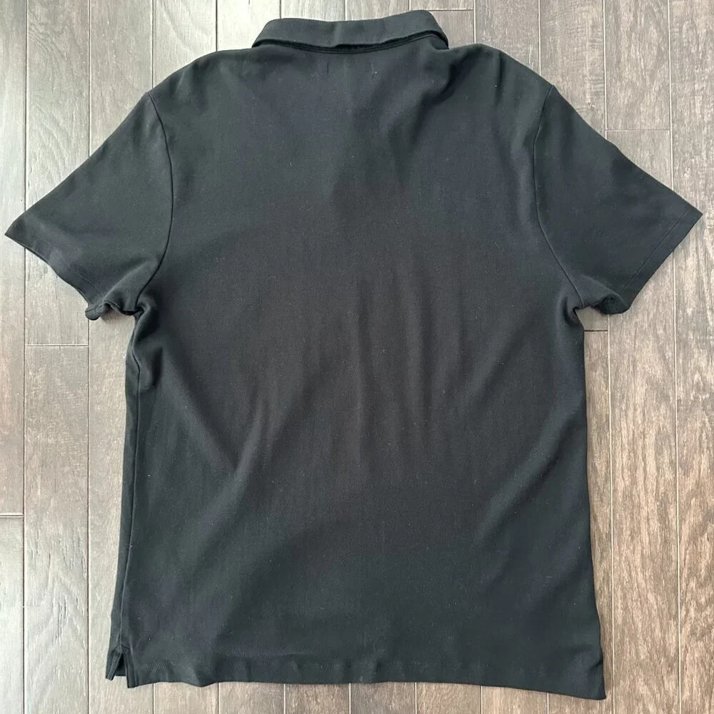 Banana Republic XL Men's Black Polo Shirt 100% Cotton